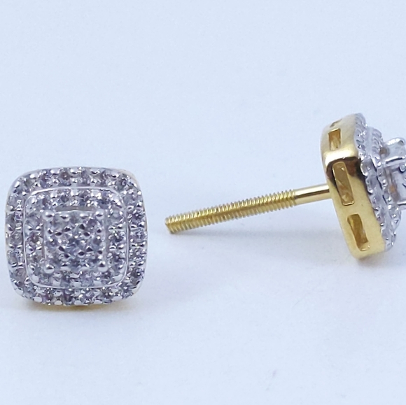 925 Bi-Color Square - Picture 5 of 9